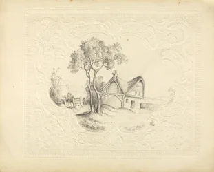 Zeichnung eines Hauses